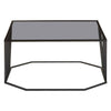 Grey Glass Coffee Table
