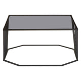 Grey Glass Coffee Table