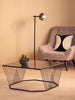 Grey Glass Coffee Table