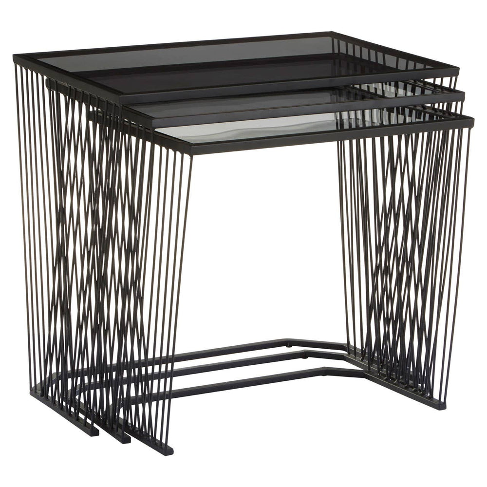 Diamond Wire Nesting Tables