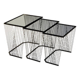 Diamond Wire Nesting Tables