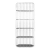 Silver Cage Bookshelf
