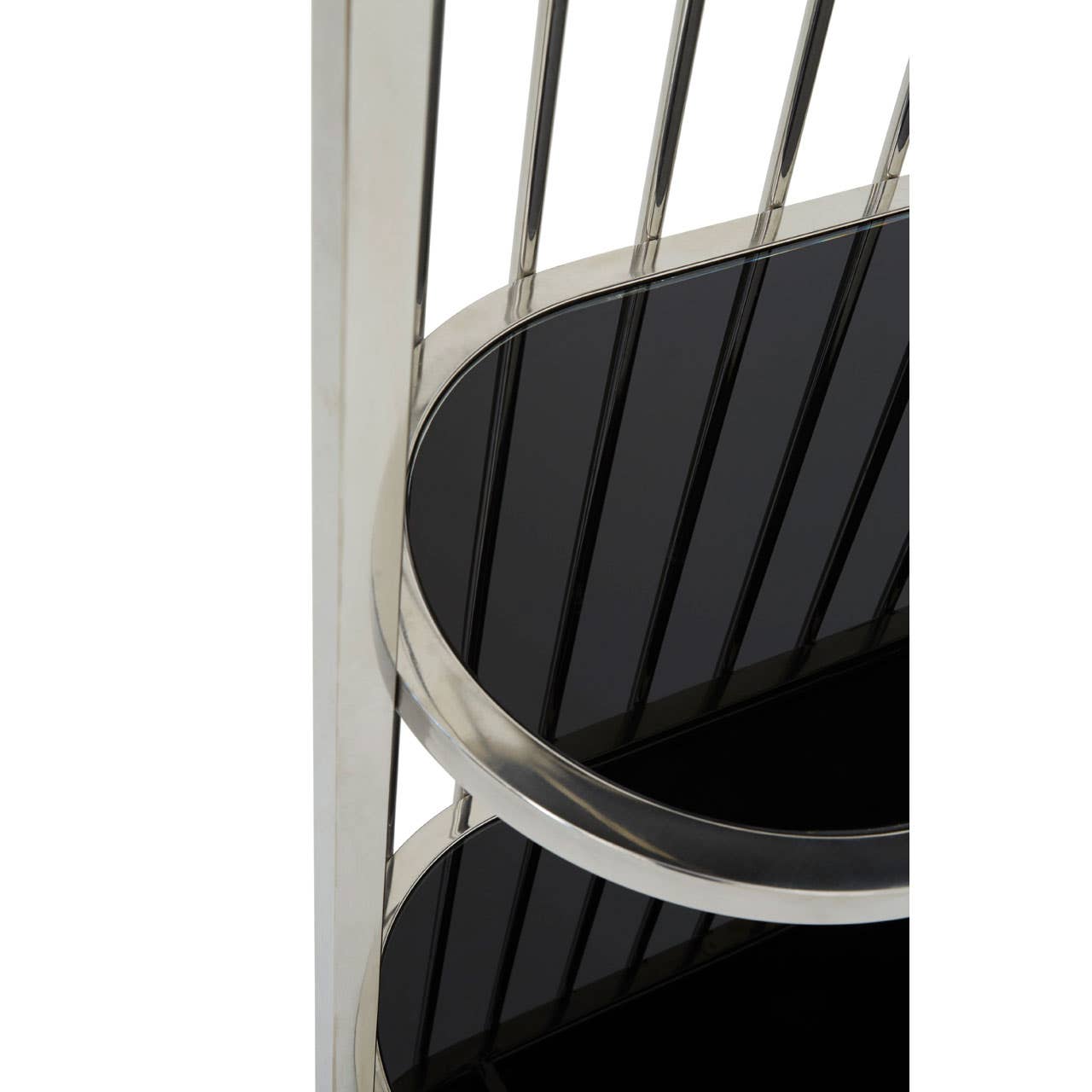Silver Cage Bookshelf