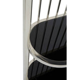 Silver Cage Bookshelf