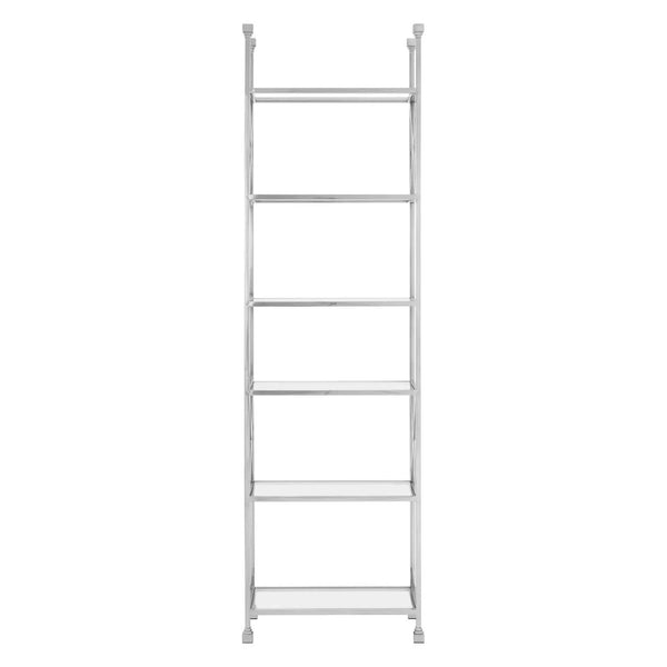 Silver Cross Glass Bookshelf