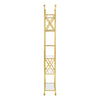 Golden Cross Glass Bookshelf