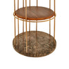 Rose Gold Birdcage Bookshelf
