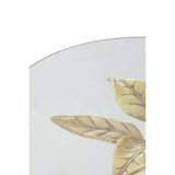 Leafy Glass Side Table