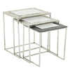 Antique Glass Nesting Tables