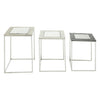 Antique Glass Nesting Tables
