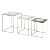 Antique Glass Nesting Tables