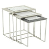Antique Glass Nesting Tables