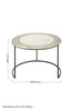 Nesting Coffee Tables Set