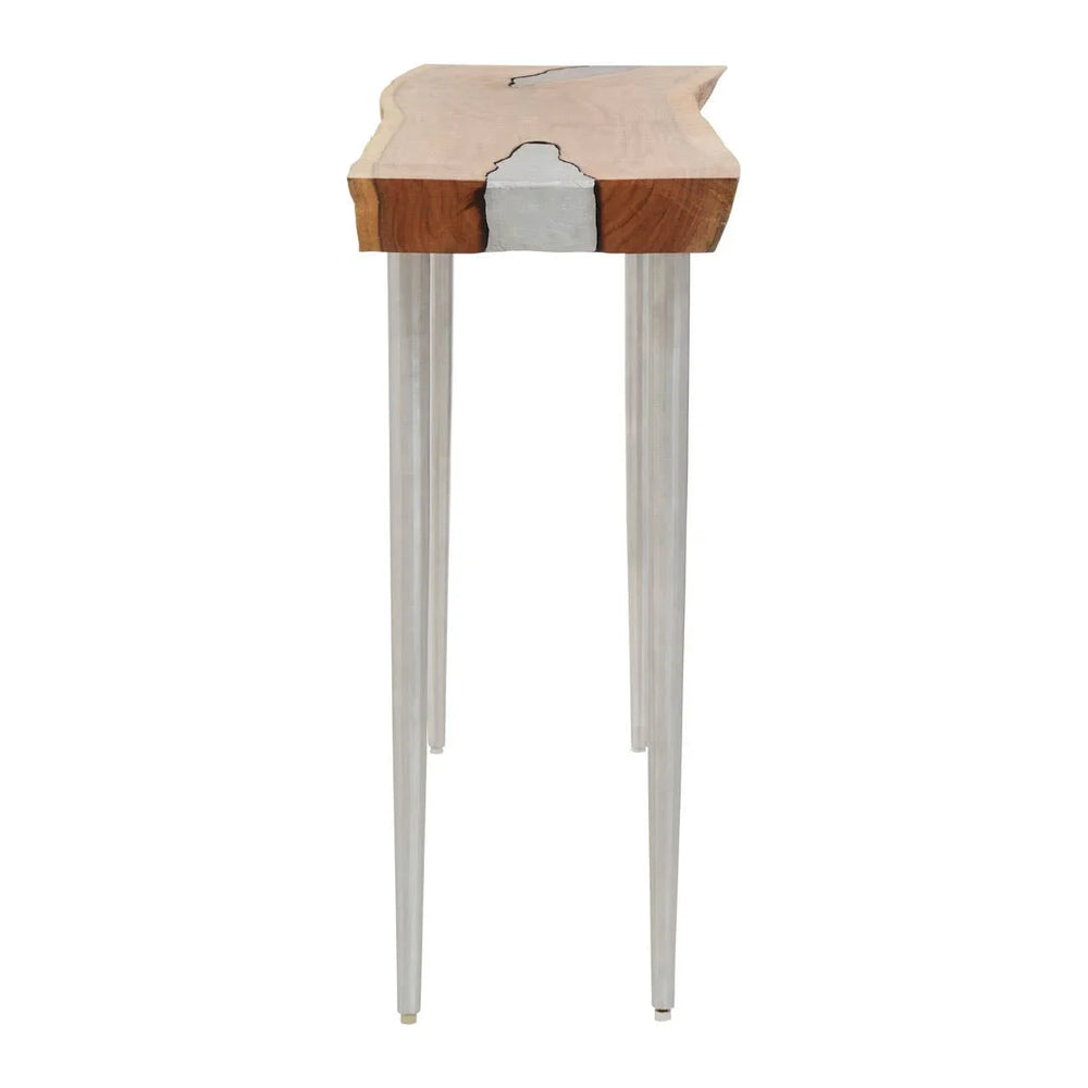 Rustic Luxe Acacia Console Table