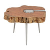 Rustic Acacia Log Coffee Table