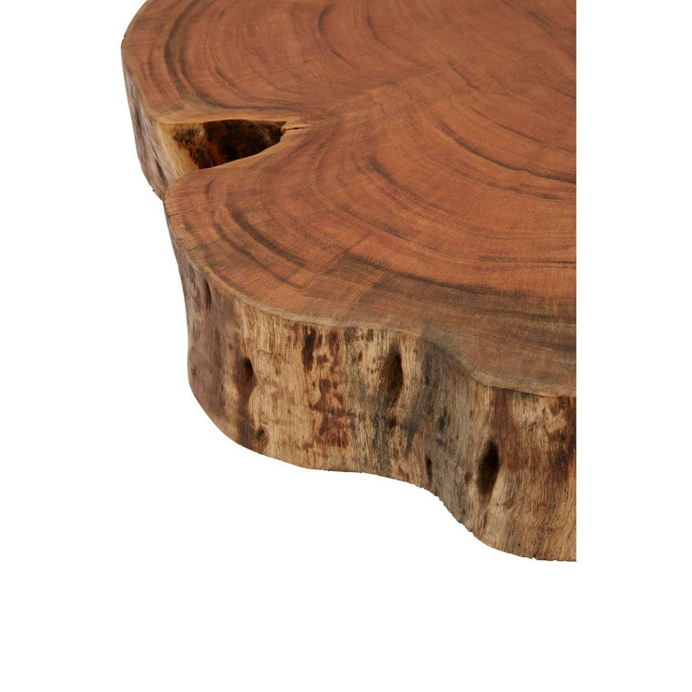 Rustic Acacia Log Coffee Table