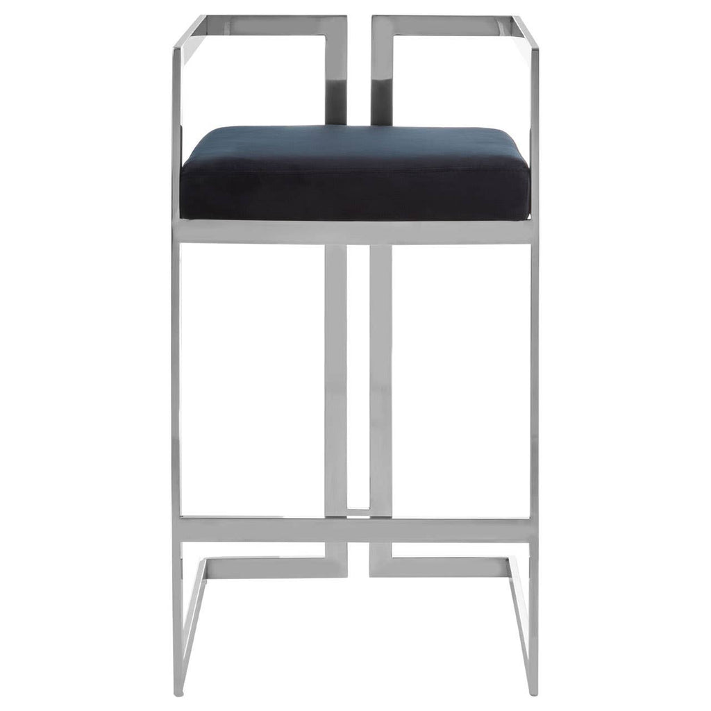 Luxe Velvet Bar Stool