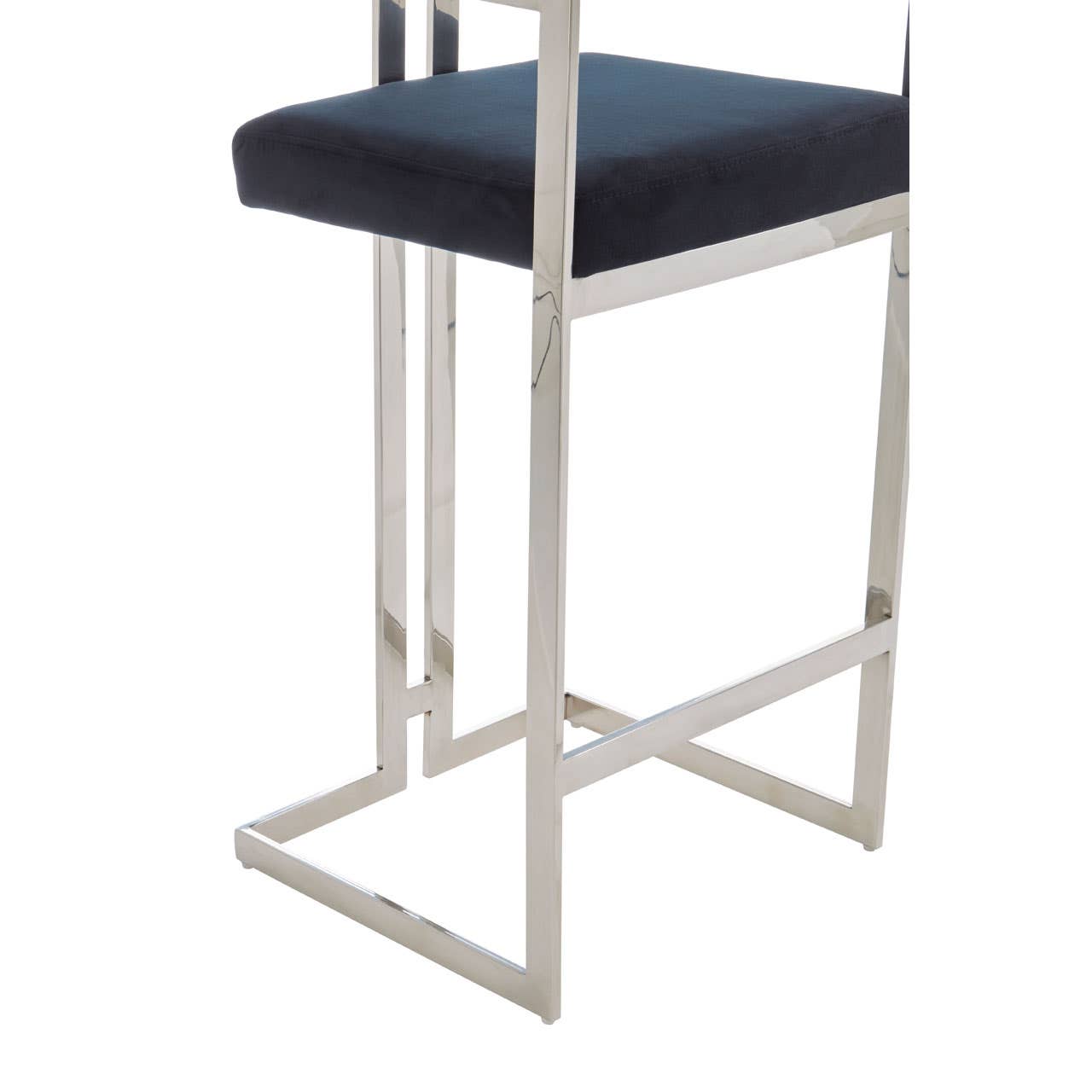 Luxe Velvet Bar Stool