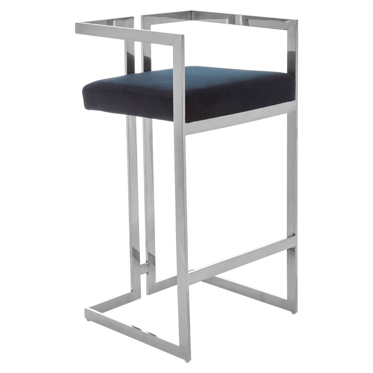 Luxe Velvet Bar Stool
