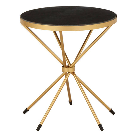 Marble Hourglass Side Table