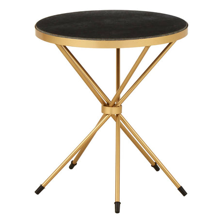 Marble Hourglass Side Table