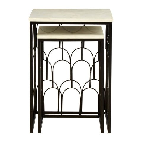 Marble Nesting Side Tables
