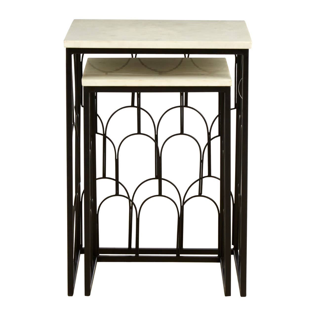 Marble Nesting Side Tables