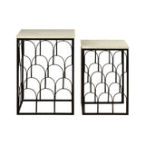 Marble Nesting Side Tables