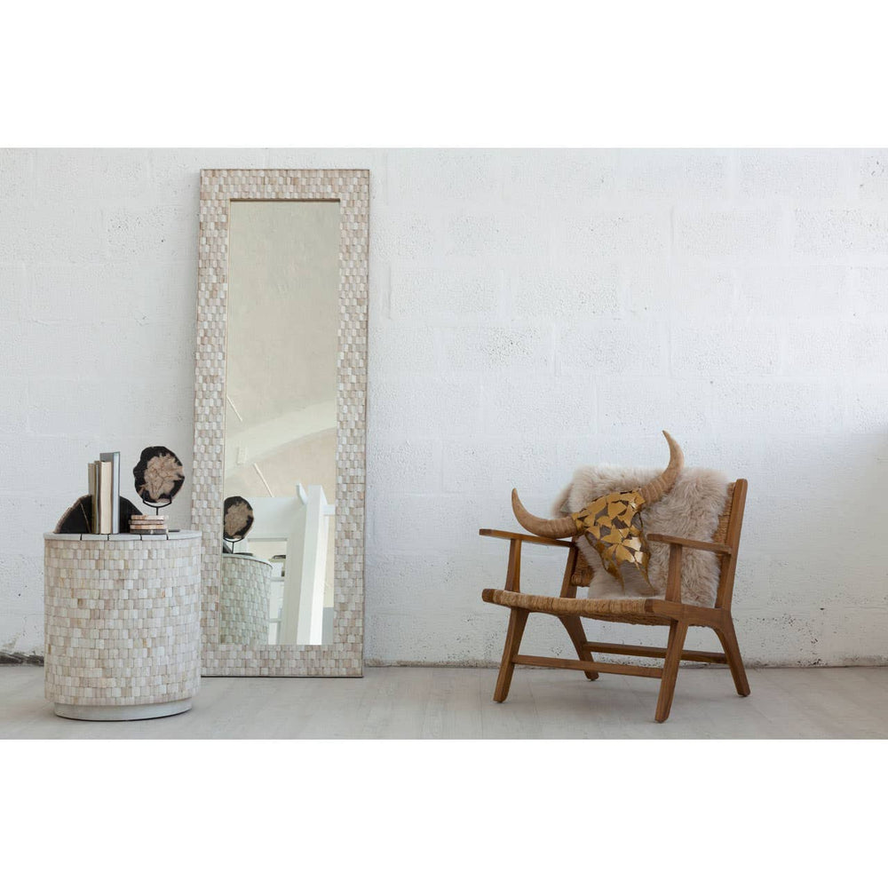 Organic Rattan Teak Armchair