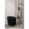 Luxe Black Velvet Chair