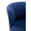 Luxe Blue Velvet Chair