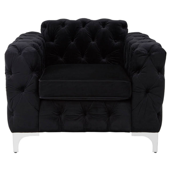 Luxe Quilted Accent Chair
