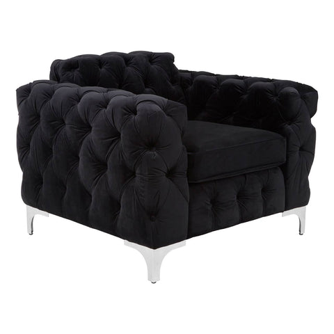 Luxe Quilted Accent Chair