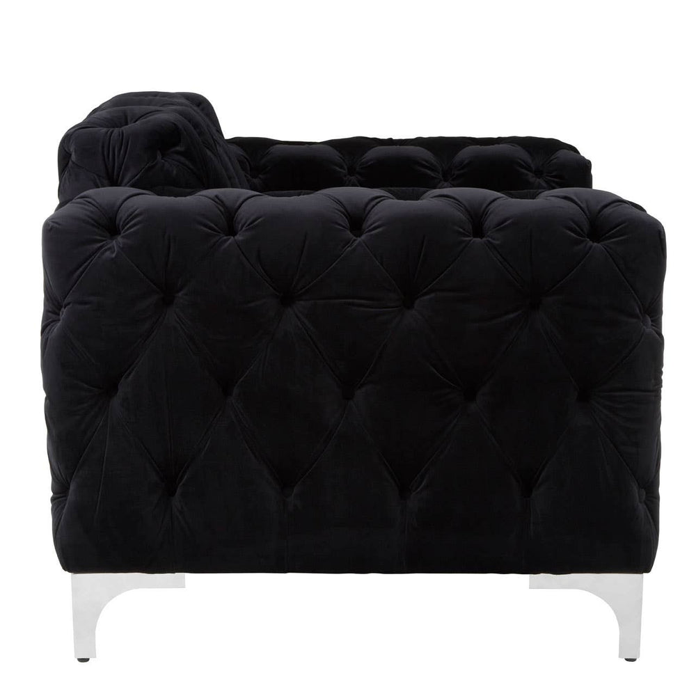 Luxe Quilted Accent Chair