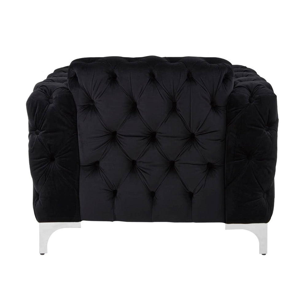 Luxe Quilted Accent Chair