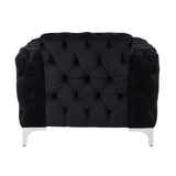 Luxe Quilted Accent Chair