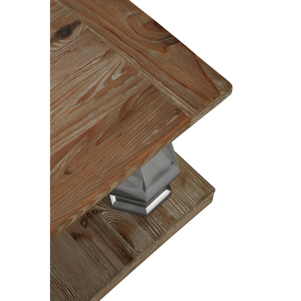 Elegant Silver Coffee Table