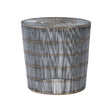 Bamboo Silver Wireframe Table