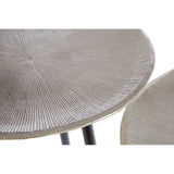 Rustic Nickel Side Tables