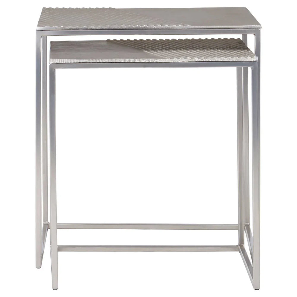 Sleek Templar Side Table Duo