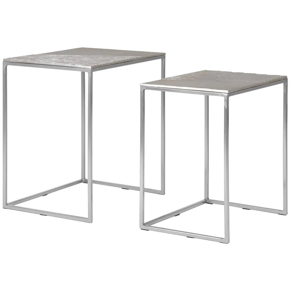 Sleek Templar Side Table Duo