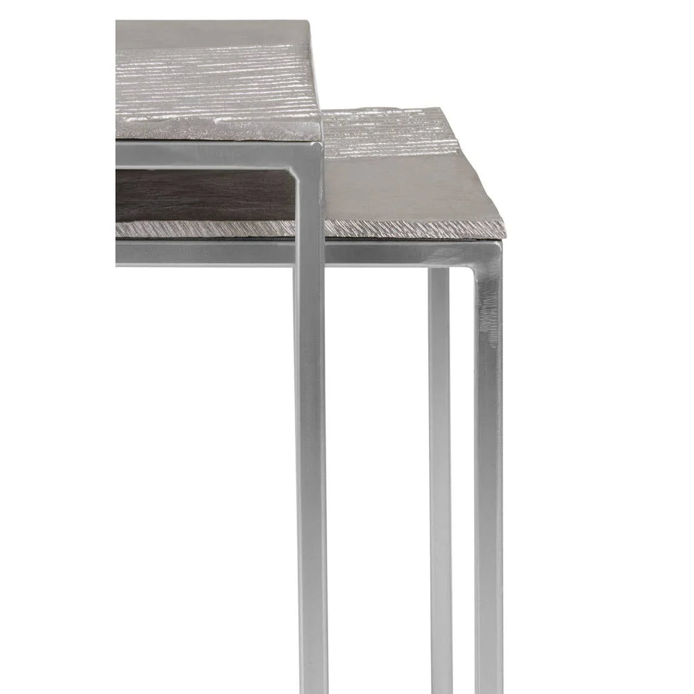 Sleek Templar Side Table Duo