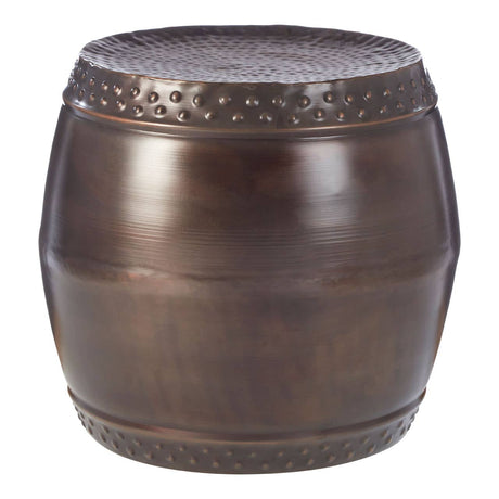 Rustic Barrel Style Side Tables