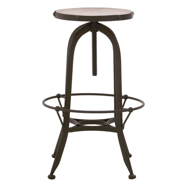 Marble Iron Bar Stool