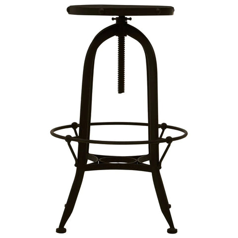 Marble Top Iron Bar Stool