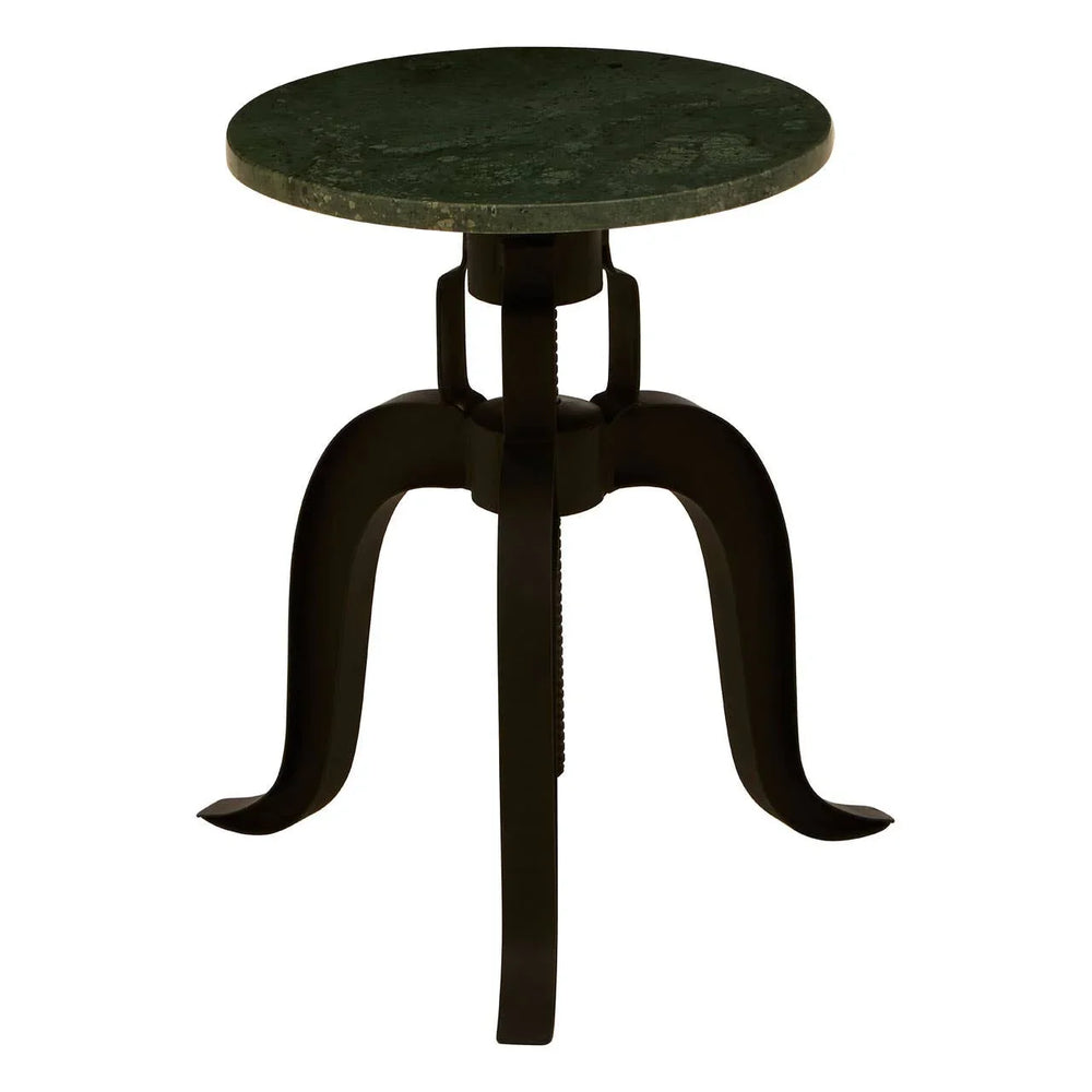 Marble Top Adjustable Bar Stool