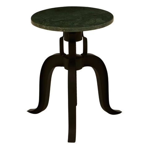 Marble Top Adjustable Bar Stool