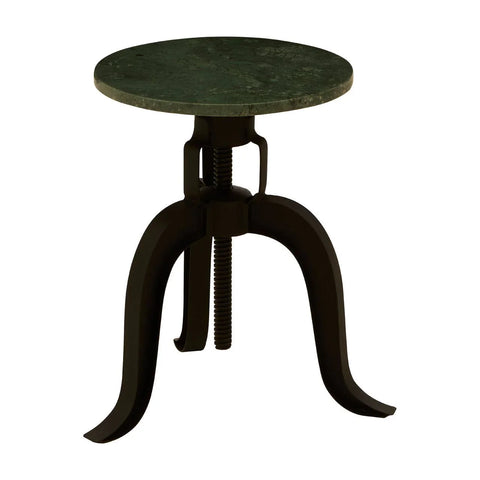 Marble Top Adjustable Bar Stool