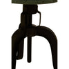 Green Marble Adjustable Bar Stool