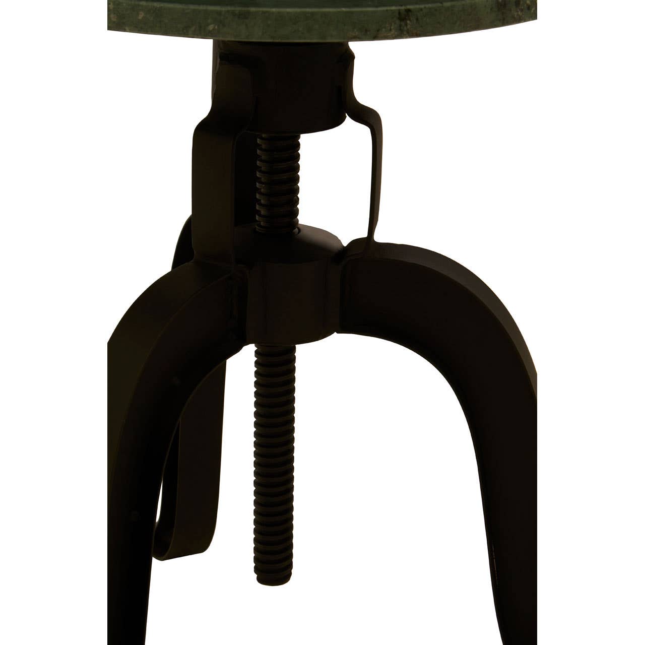 Green Marble Adjustable Bar Stool